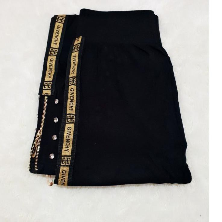 Bộ Sưu Tập Mới Nhất - Quần Legging Có Dây Kéo Hình Đôi Mắt Cho Nữ