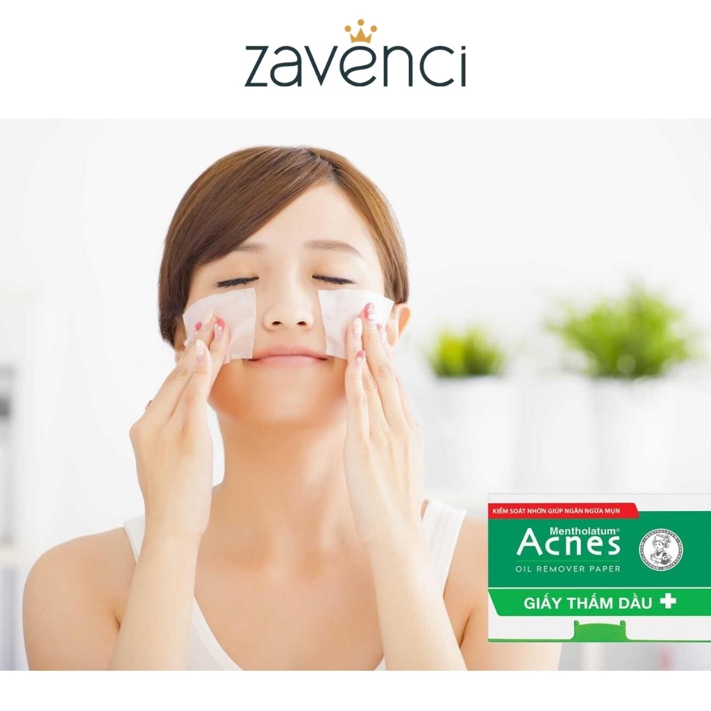 Giấy thấm dầu COMBO2 Acnes loại bỏ dầu hiệu quả (100 tờ/túi)