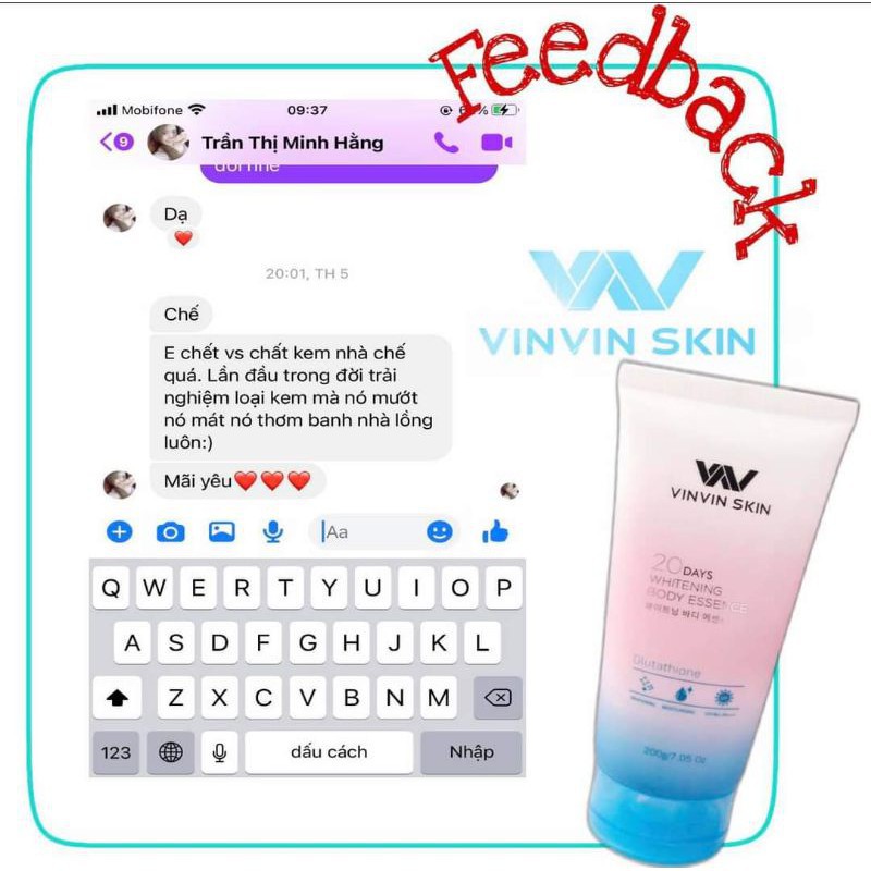 [FREESHIP,] CHÍNH HÃNG )Combo truyền trắng body 20 ngày sữa tắm + kem body vinvin skin | BigBuy360 - bigbuy360.vn