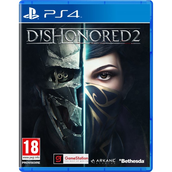 [Freeship toàn quốc từ 50k] Đĩa Game PS4: Dishonored 2 - hệ EU