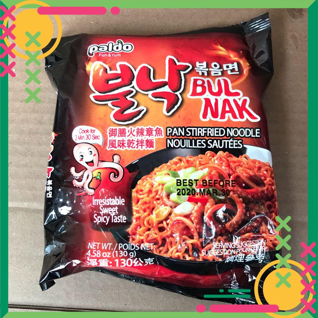 MÌ CAY PALDO BULNAK VỊ BẠCH TUỘC GÓI 130G