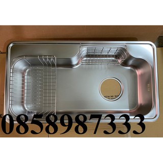 Chậu rửa bát 1 hố Hàn Quốc CICO DJUS 950 , chậu rửa chén 1 hộc, chậu rửa bát 1 hố