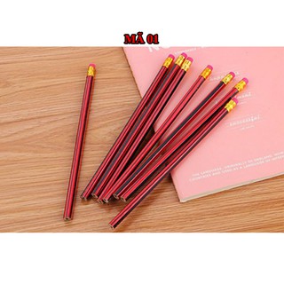 bút chì gỗ - bộ 12 cây