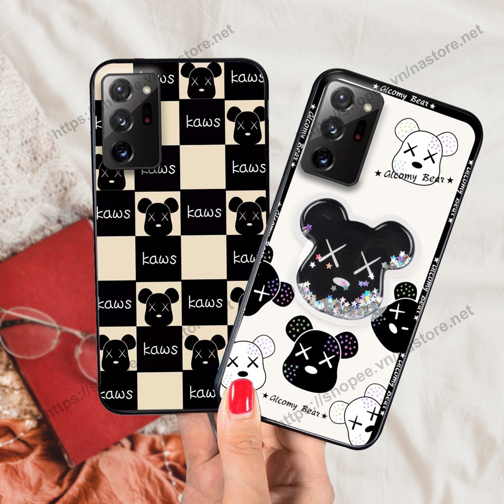 Ốp lưng Samsung Note 20 / Note 20 Plus / Note 20 Ultra / Note 20+ trái tim họa tiết caro, mikey họa tiết beabrick cute