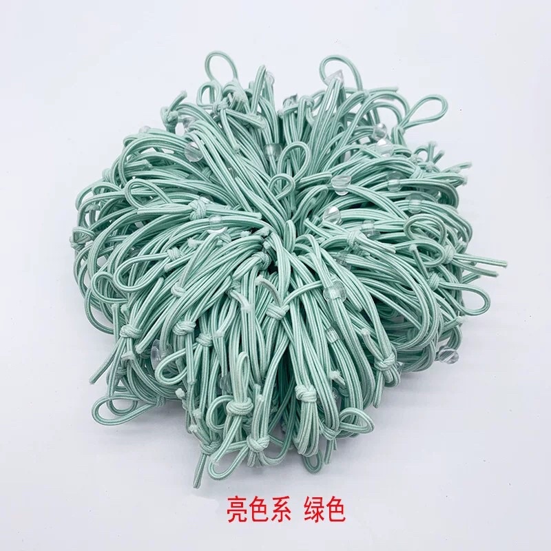 Dây Buộc Tóc Có Đế Silicon Đính Hoạ Tiết