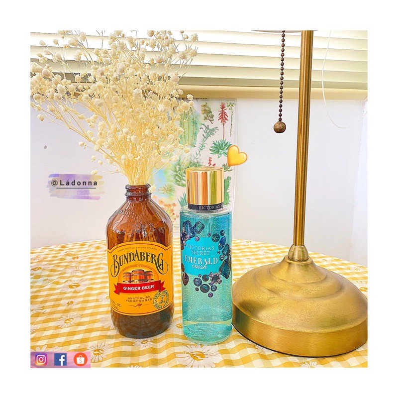 Xịt thơm dưỡng thể toàn thân Bodymist Emerald Crush- Victoria's Secret