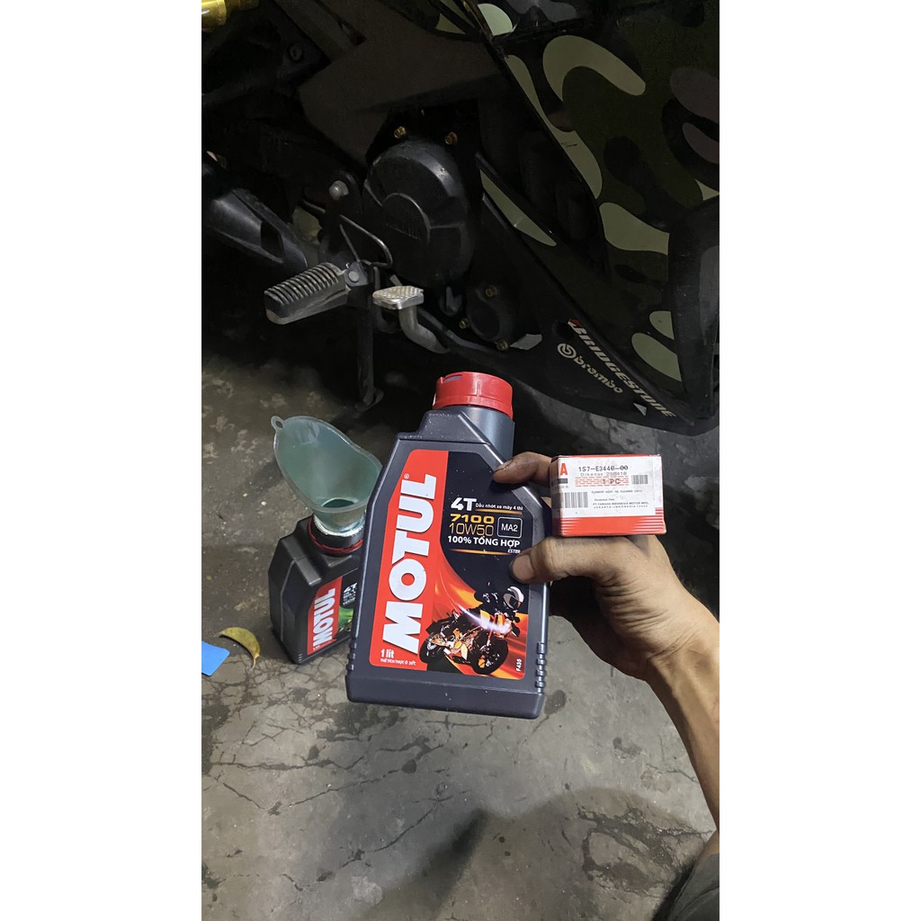 Motul 7100 + lọc nhớt ya