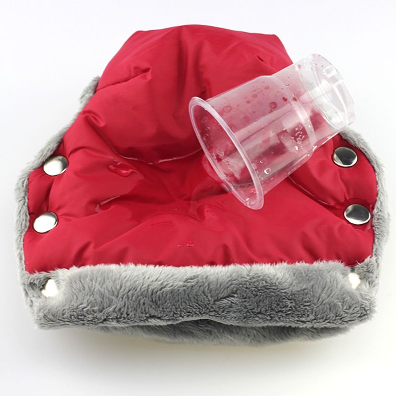 Găng Tay Vải Nhung Giữ Ấm Gắn Xe Đẩy Em Bé Thông Dụng