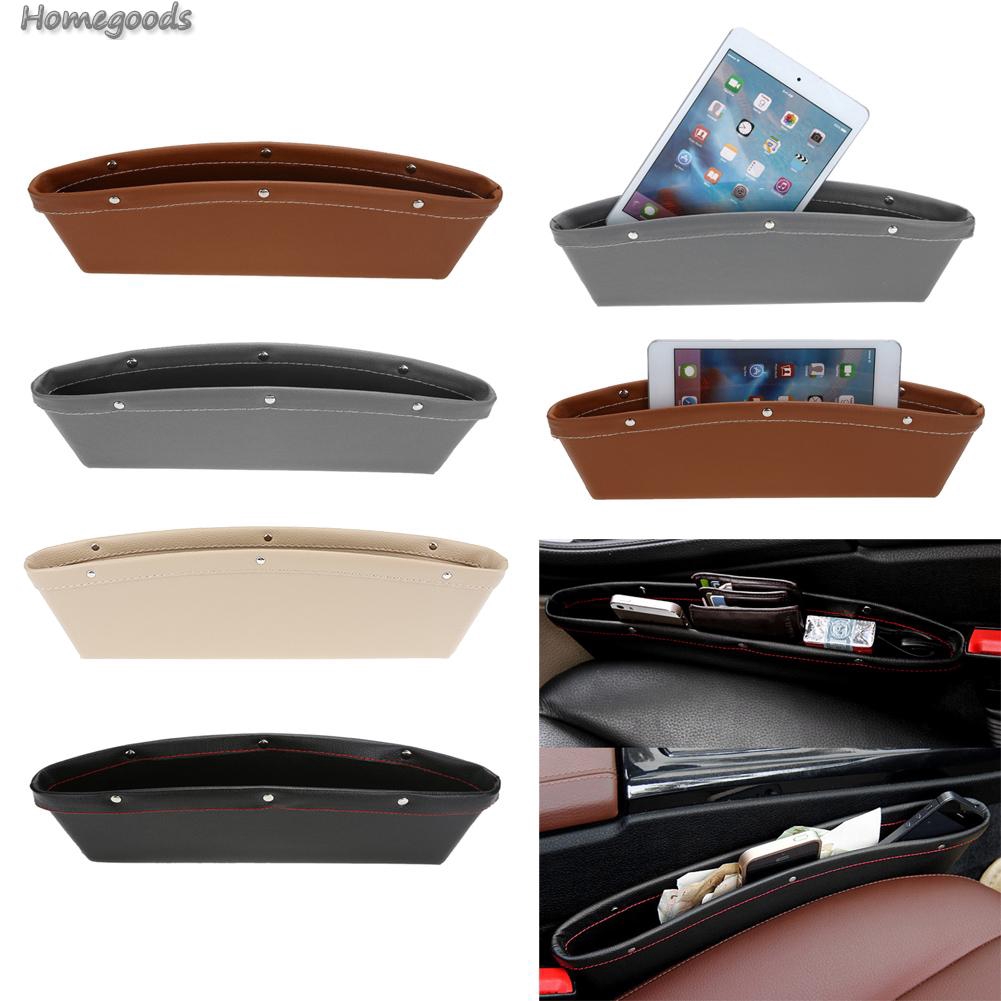 Good Shop❁Durable Vehicle Seat Leakage Proof Sundries Bag Phone Cards Coins Storage Box