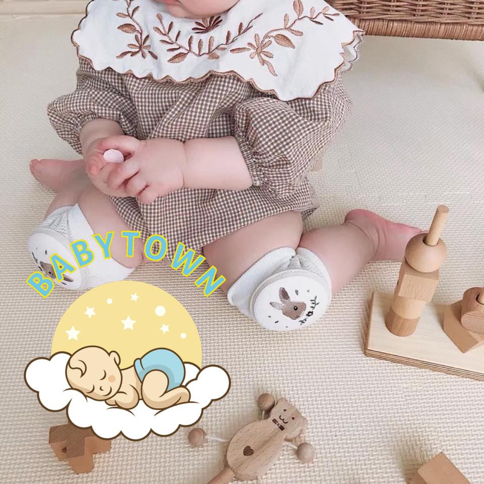 Bao/ bọc gối tập bò bảo vệ đầu gối bé MKMD ( Giao hình ngẫu nhiên)