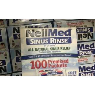 Combo 100 gói muối neilmed (hàng tách set)