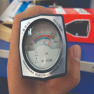dụng cụ đo pH đất nhật bản Takmura DM15 2 chức năng đo pH và độ ẩm đất