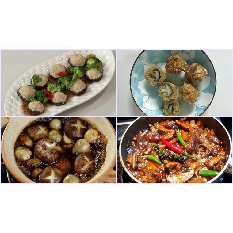 250g Nấm Đông Cô Hữu Cơ SallyFood Nấm Hương Khô Loại 1 To Dày Sạch 4-5cm Thơm Tự Nhiên Không Chất Bảo Quản Sỉ Nông Sản