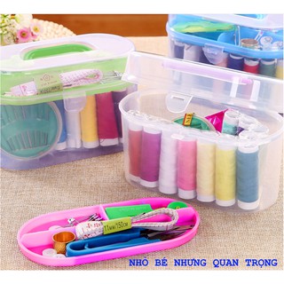 COMBO MAY VÁ, 28 món phụ kiện dụng cụ hữu ích thêu thùa may vá. Tặng bộ cho chỉ vào kim trị giá 20k. Aone mall