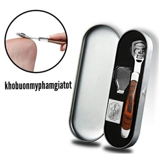 [ Mẫu Mới] Dụng Cụ Chà Gót Chân, Tẩy Da Chết Bằng Inox