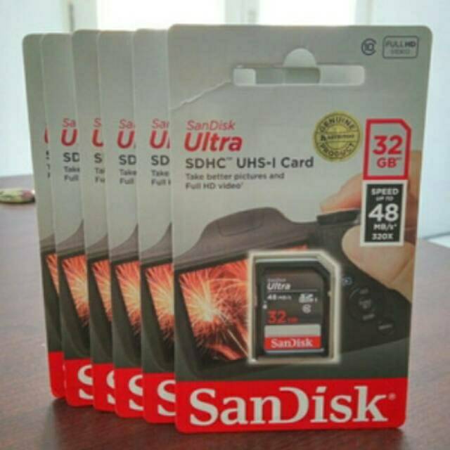 Thẻ Nhớ Sd Sandisk 8gb 16gb 32gb Class 10 4k