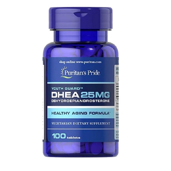 Viên uống bổ sung DHEA Puritan’s Pride DHEA 25mg 100 viên