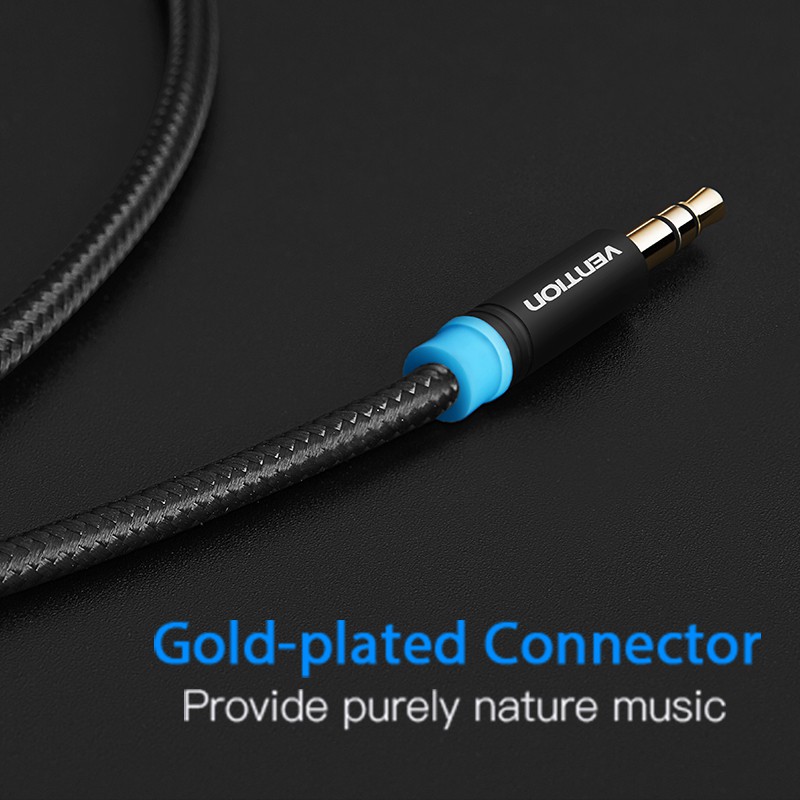 Dây cáp Vention nối dài tai nghe 3.5mm đa năng cao cấp dành cho điện thoại