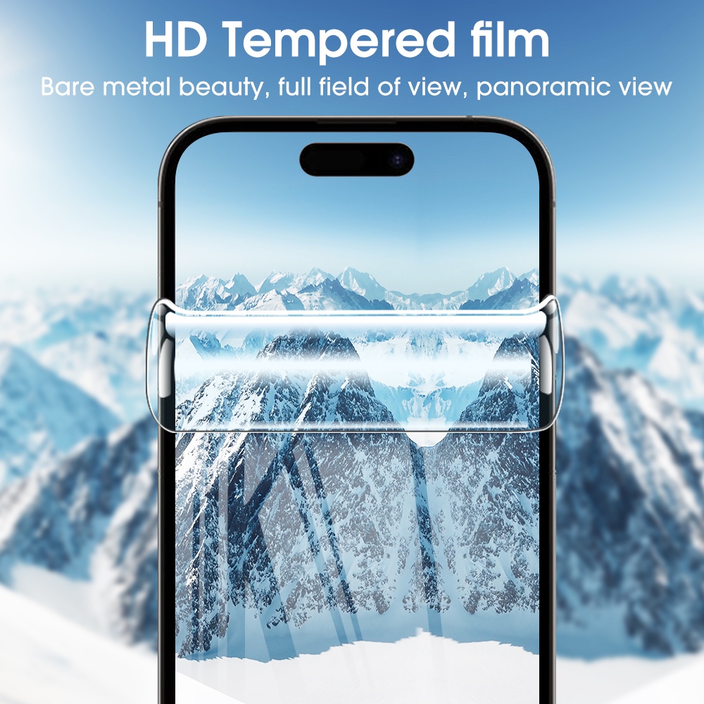 1 Miếng Dán Hydrogel Bằng TPU Mềm Chống Nước Chống Dấu Vân Tay Bảo Vệ Màn Hình Cho IPhone 14 / 14Plus / 14 Pro / 14 Pro Max