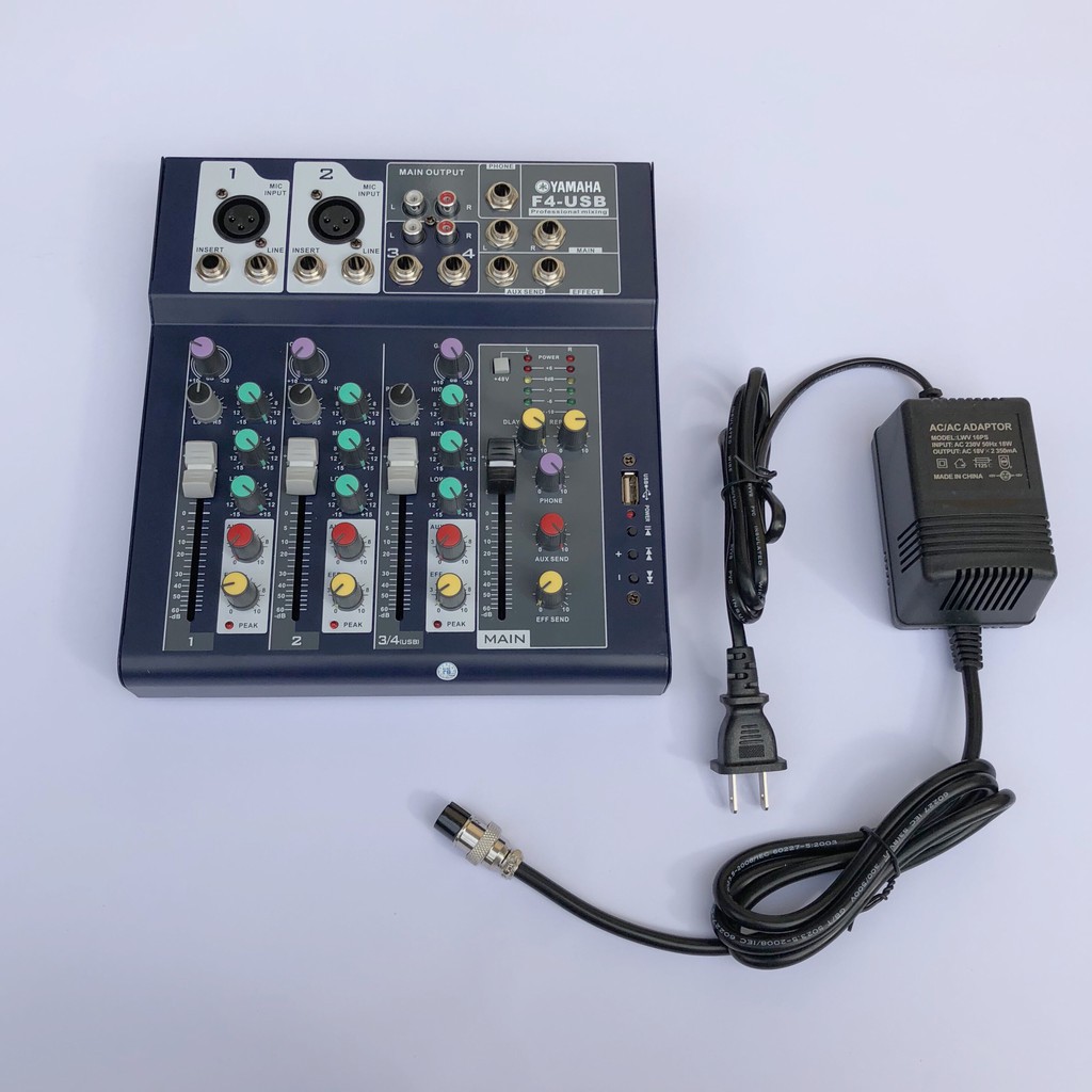[ Siêu rẻ ] Mixer YAMAHA F4-USB
