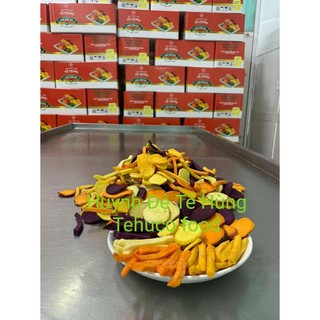 1kg  KHOAI SẤY HỖN HỢP/  khoai lang vàng  sấy HUYNH ĐỆ TỀ HÙNG hạn dùng 12 tháng.