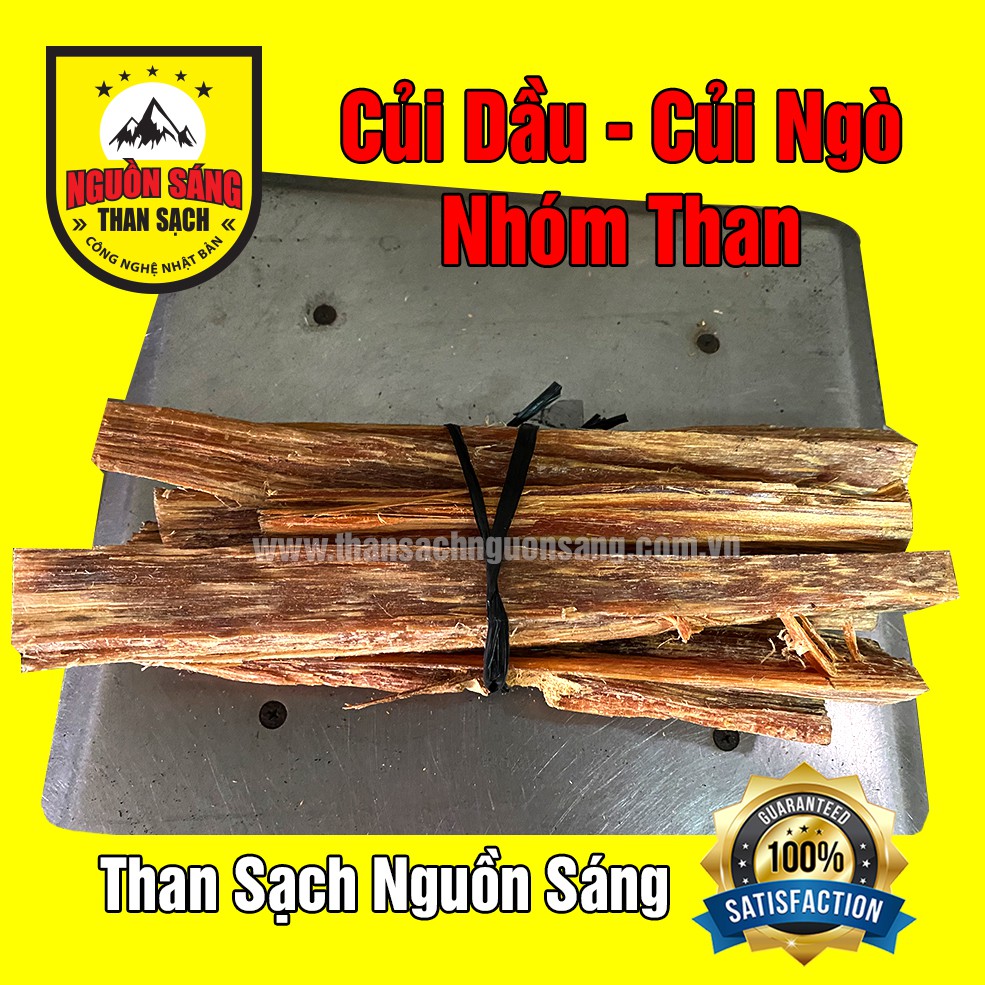 Củi ngo, củi dầu (1kg) Nhóm than hoa, Giao Hoả tốc trong TP.HCM