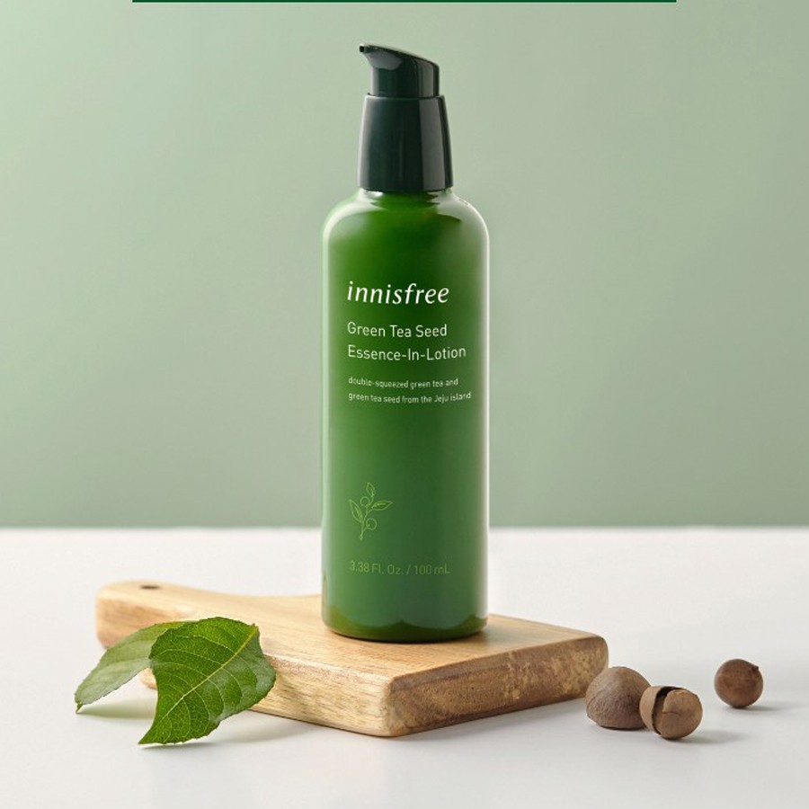 Kem Dưỡng Da Innisfree Tinh Chất Trà Xanh 100ml Chống Lão Hoá Giúp Trẻ Hoá Da