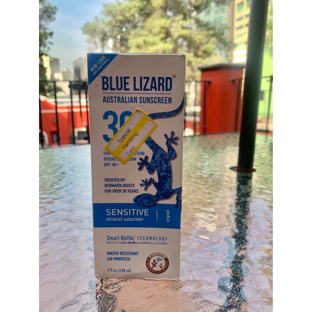 KEM CHỐNG NẮNG CHO DA NHẠY CẢM BLUE LIZARD AUSTRALIAN SUNSCREEN SENSITIVE MINERAL SUNSCREEEN SPF30 148ML - 9169