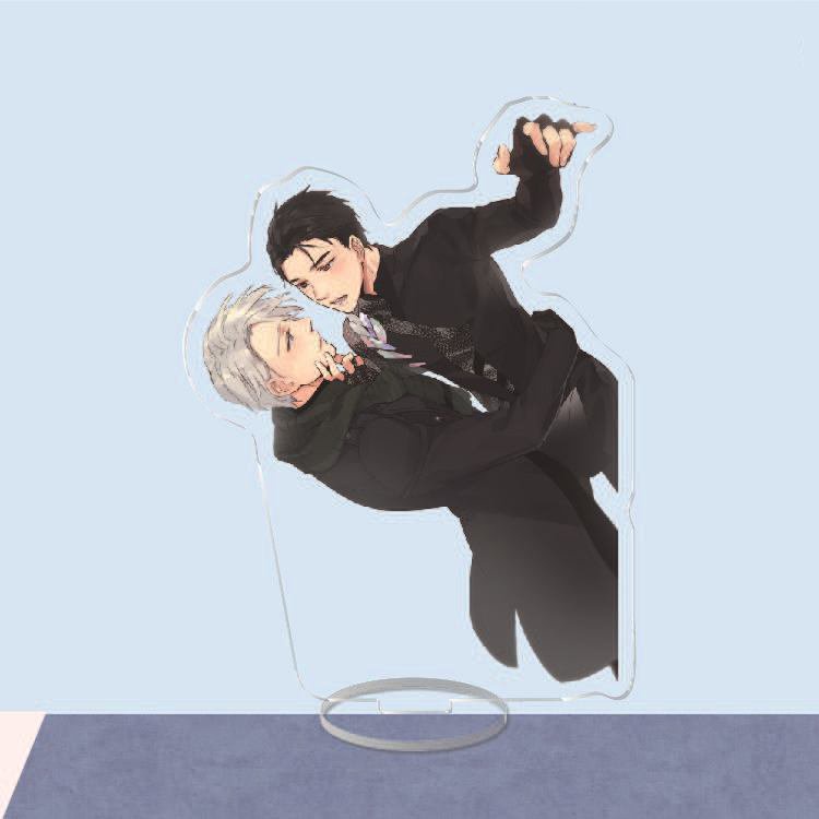 (nhiều mẫu) Standee Yuri on Ice tượng acrylic standee anime mica chibi trang trí trưng bày mô hình