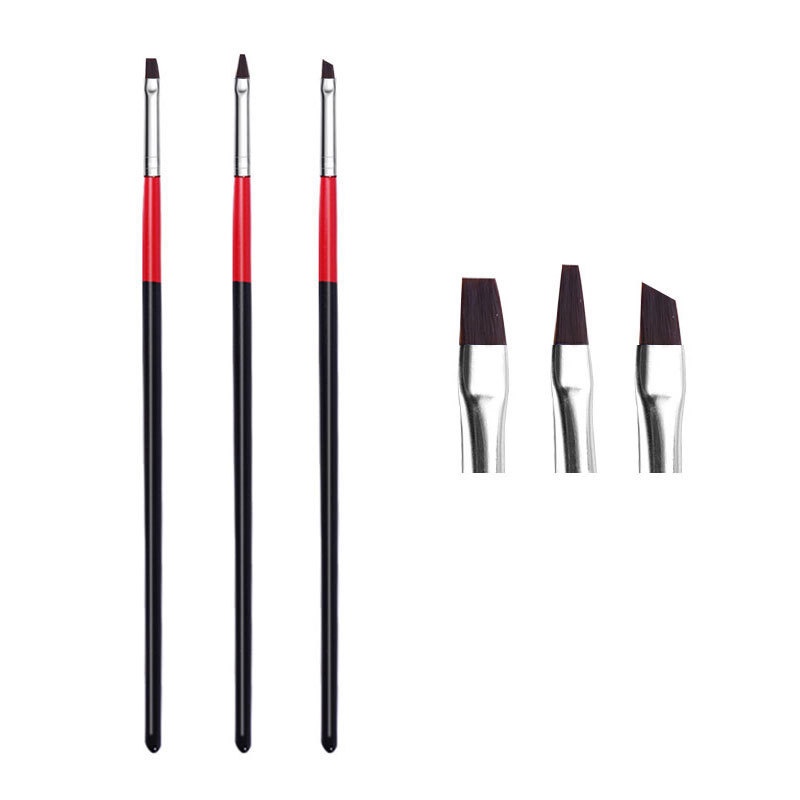 [Hàng mới về] Set 3 cọ vẽ trang trí móng tay nghệ thuật chuyên nghiệp diy