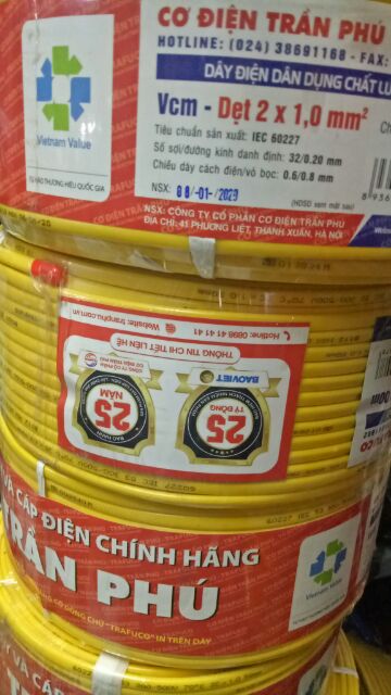 Dây CƠ ĐIỆN TRẦN PHÚ TRAFUCO