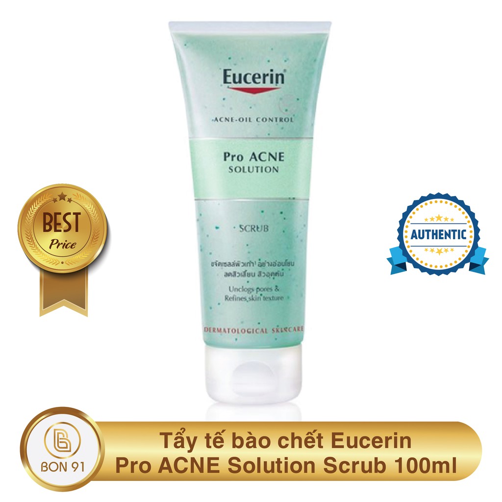 Tẩy tế bào chết Eucerin Pro ACNE Solution Scrub 100ml