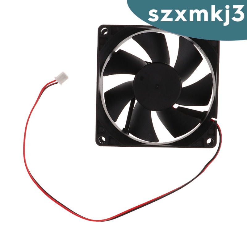 [giá giới hạn] Cooler PC Case Fan 8cm 2Pin Cooling Cooler Ultra Quiet Bearing High Speed