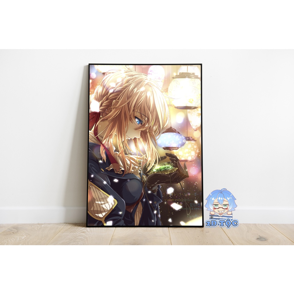 ẢNH POSTER A3 DÁN TƯỜNG CAO CẤP ANIME VIOLET EVERGARDEN (6) BY 2D TỘC SHOP