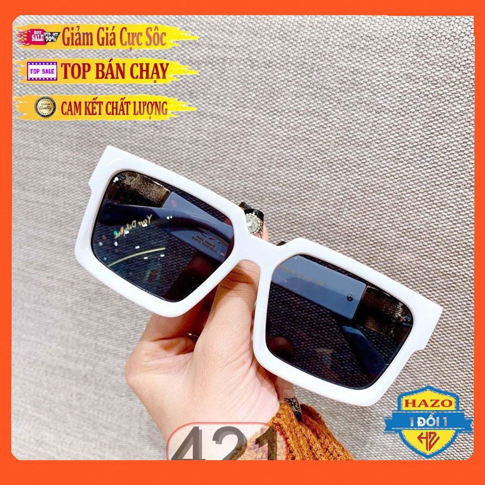 MẮT KÍNH THỜI TRANG HAZO 421 FORM VUÔNG BẢNG VÀNG SANG CHẢNH SIÊU HOT | BigBuy360 - bigbuy360.vn