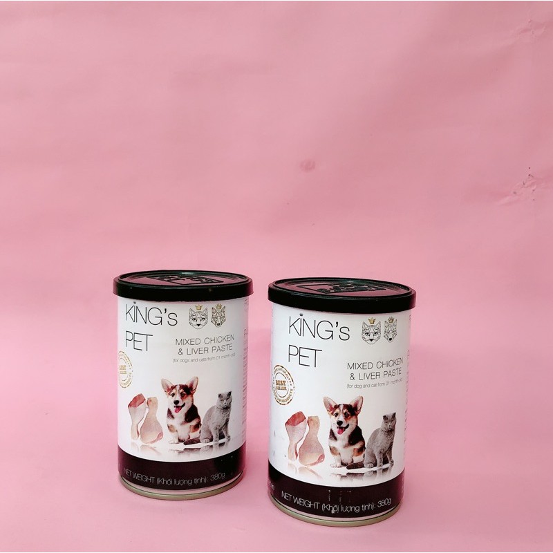 [Mã PET50K giảm Giảm 10% - Tối đa 50K đơn từ 250K] Pate dành cho mèo King's Pet