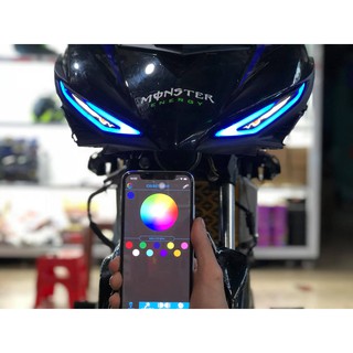 Audi A11 X Cánh Chim Lắp Ex150 _ Hàng Cao Cấp Có Sẵn Rắc Cos Dây Điện Lắp Như Zin - Không Chế Chào _ Lê Lĩnh Vlog