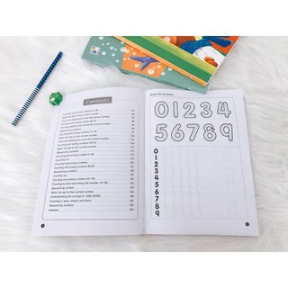 Combo đồ chơi 3c Preschool Maths Workbook 123