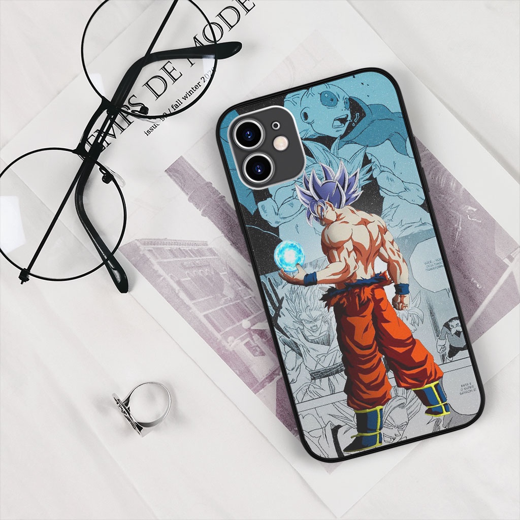 Ốp điện thoại Goku Dragon Ball Manga collage cho Iphone 6 7 8 Plus 11 12 13 Pro Max X Xr TWCPOD0054