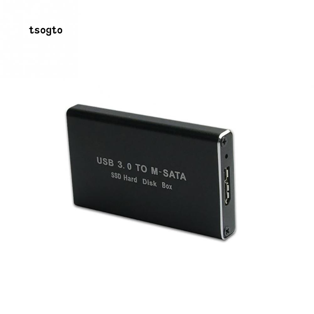 Bộ chuyển đổi cổng MSATA sang USB 3.0 SSD + cáp USB3.0 + chìa vít tiện dụng | WebRaoVat - webraovat.net.vn