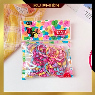 Dây buộc tóc cho bé, Buộc tóc bé gái theo set