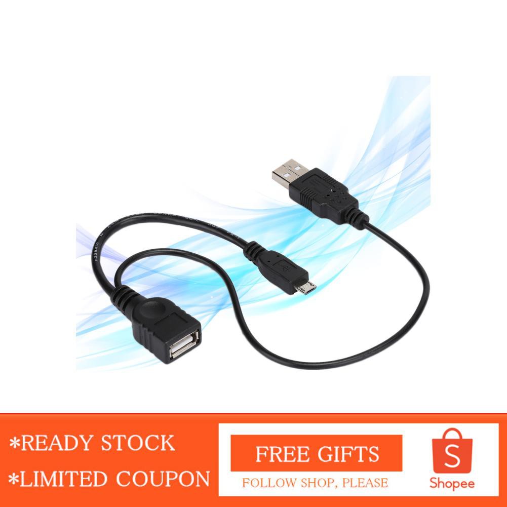 Dây Cáp Micro Usb Otg Chữ Y Cho Điện Thoại