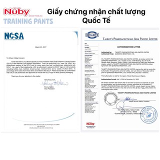 Bỉm quần Nuby cao cấp siêu thấm chống hăm cho bé 50 miếng M/L/XL/XXL/XXXL