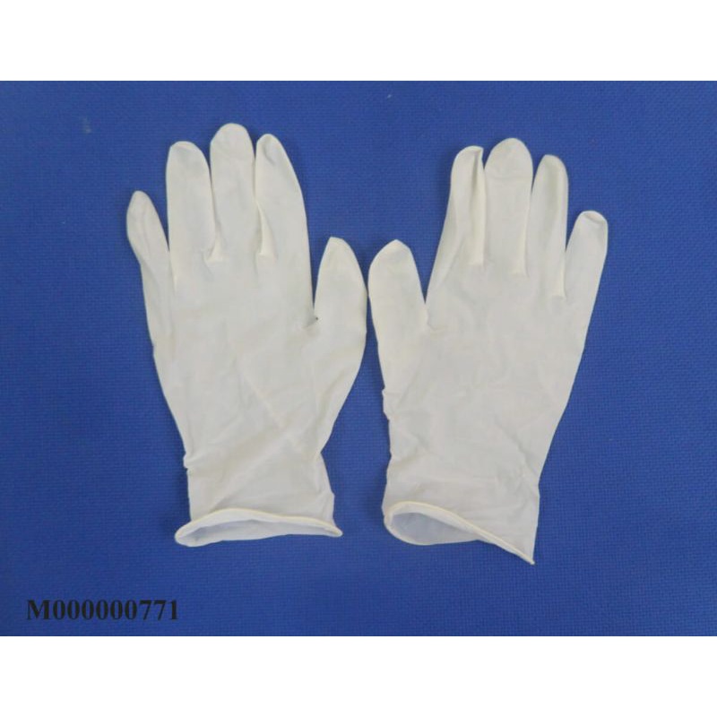 10 đôi găng tay cao su y tế