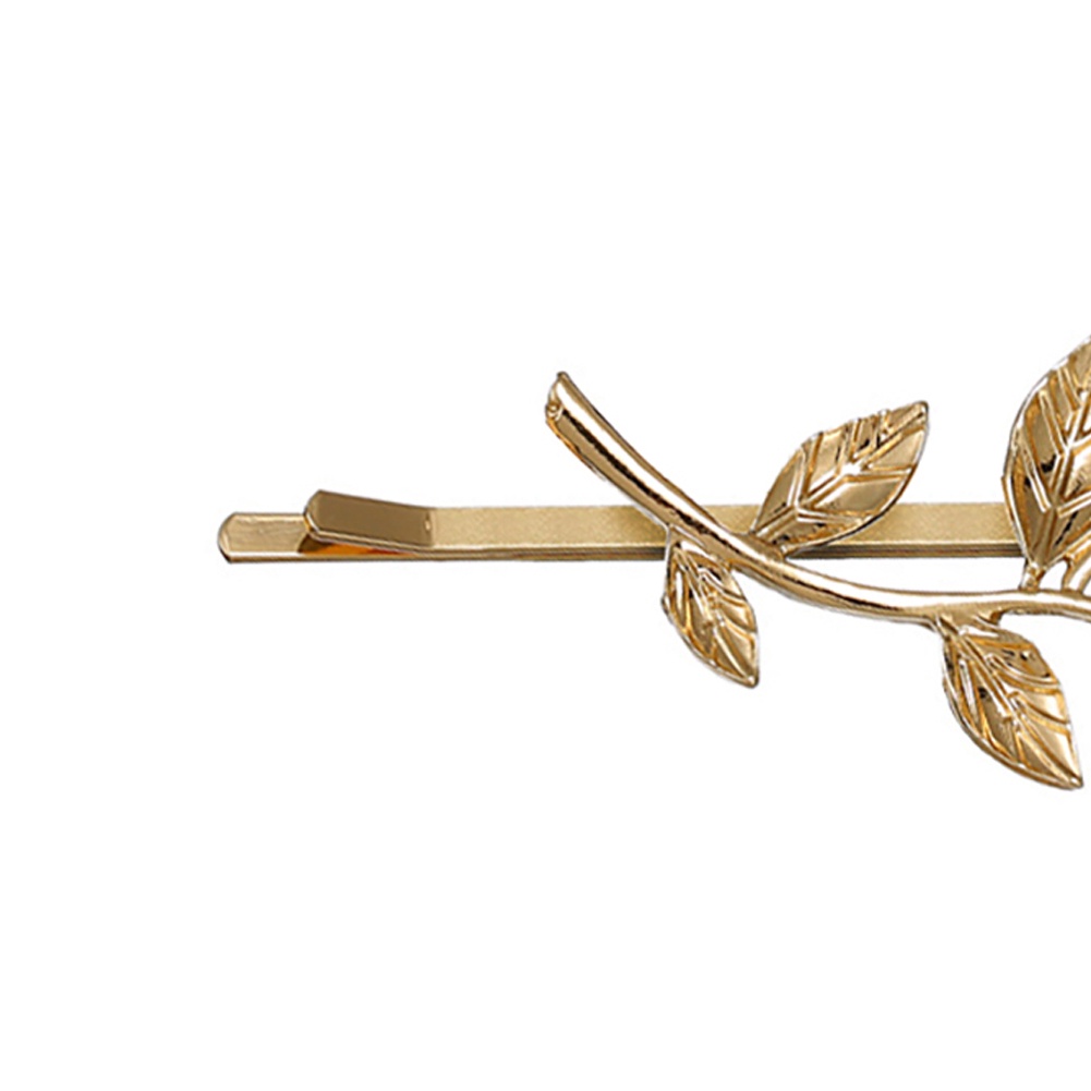 Set 2 Kẹp Tóc Hình Hoa Hồng Thời Trang Cho Nữ