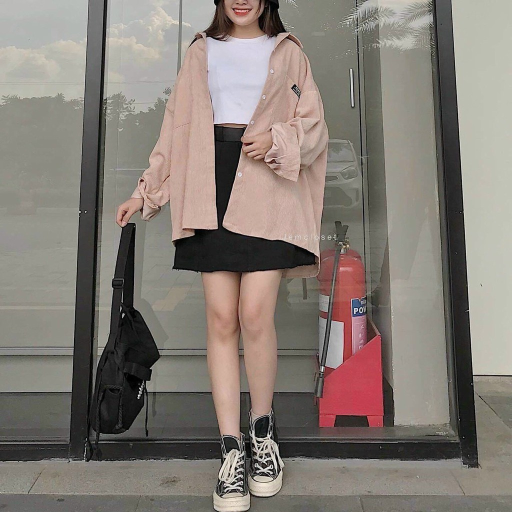 Áo chống nắng cao cấp- Áo khoác Nhung Kiểu sơ mi Ulzzang Uniex cho nam và nữ Guvia GAKN2