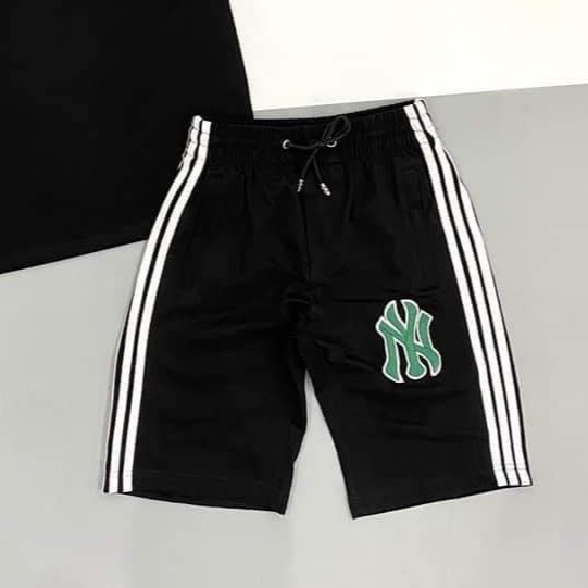 Đồ Bộ Nam Mùa Hè, Bộ Quần Áo Thun Nam Cổ Tròn Phối Viền Xanh Siêu Đẹp Chất Thun Lạnh 4C - BN278 - ShopLTAquanaonam | BigBuy360 - bigbuy360.vn