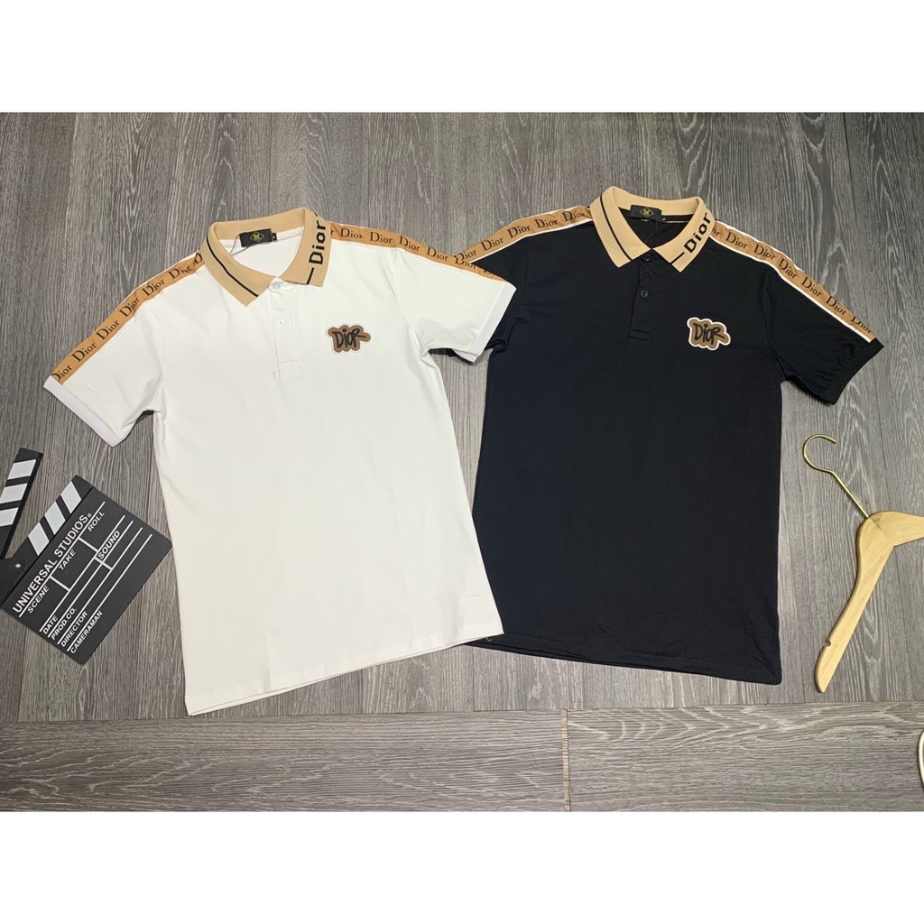 Áo thun nam cổ bẻ cao cấp co giãn tốt . | BigBuy360 - bigbuy360.vn