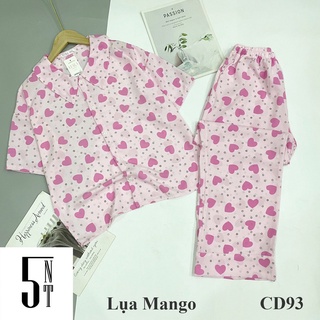 [Hàng Loại 1] Đồ Bộ LỤA LATIN  -  Bộ Tay Cộc, Quần Dài