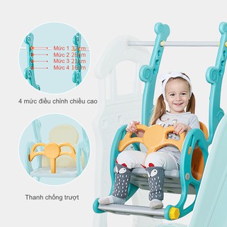 CẦU TUỘT + XÍCH ĐU + CẦU MÔN CHO BÉ